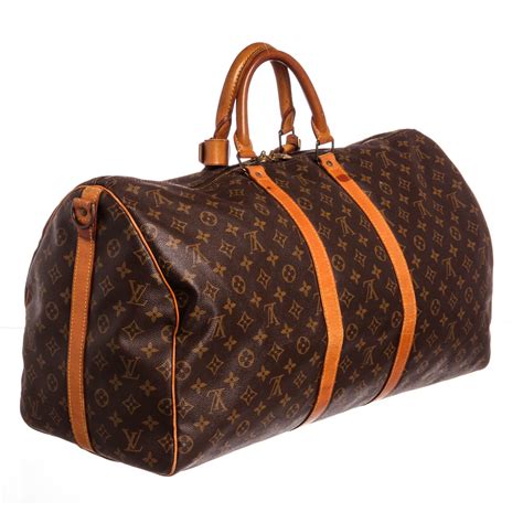 louis vuitton weekend bag keepall 55|Louis Vuitton duffle bag 50.